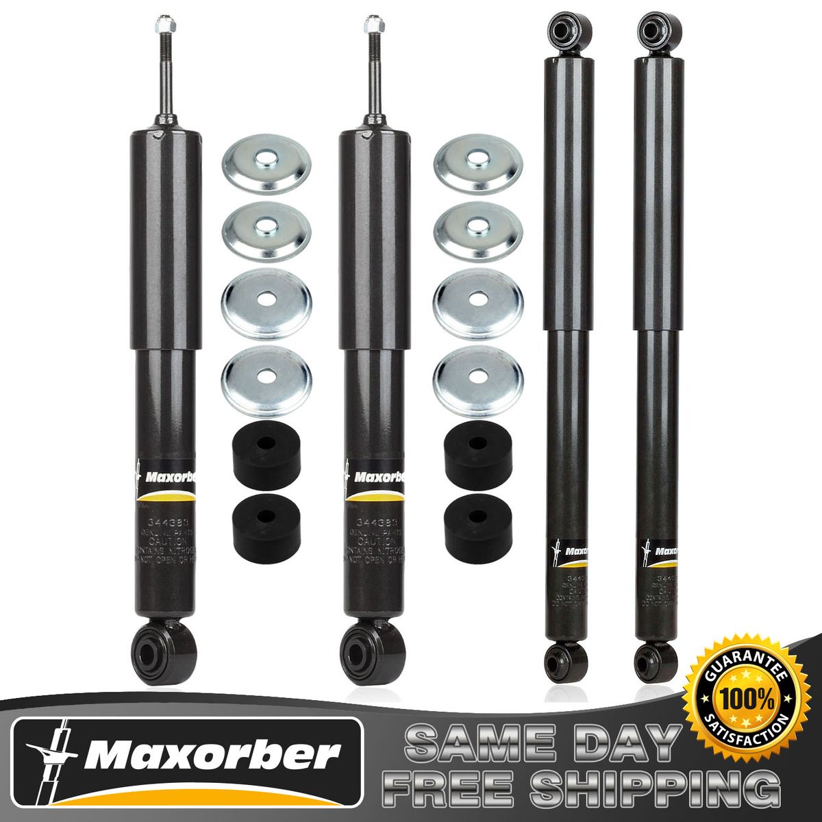 thumbnail image 2 of Evan-Fischer Front Shocks For 2001-2010 Chevy Silverado 2500 HD & GMC Sierra 2500 HD – Direct Fit Gas-Charged 2 of 3