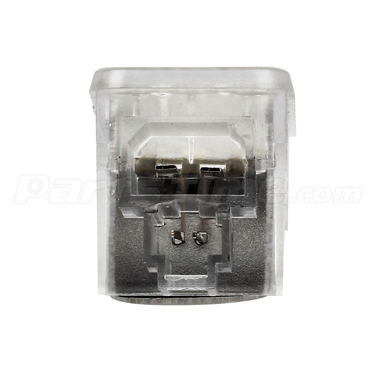 2x White Error Free Led Door Courtesy Puddle Light For