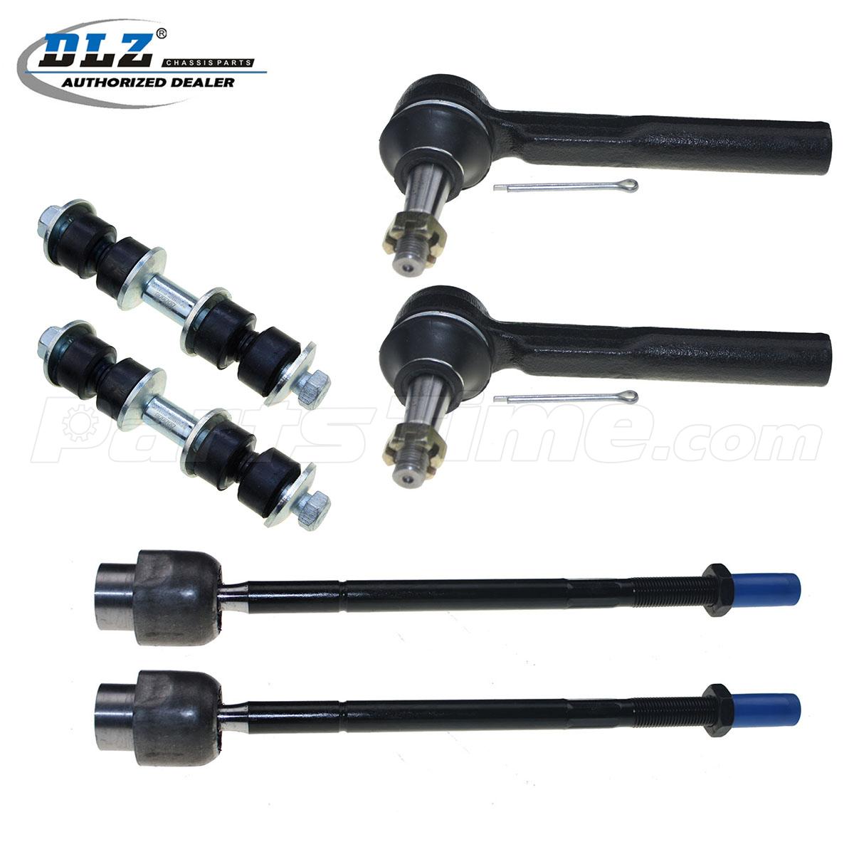 6x Front Suspension Kit For 19992005 Pontiac Grand Am Tie Rod End w