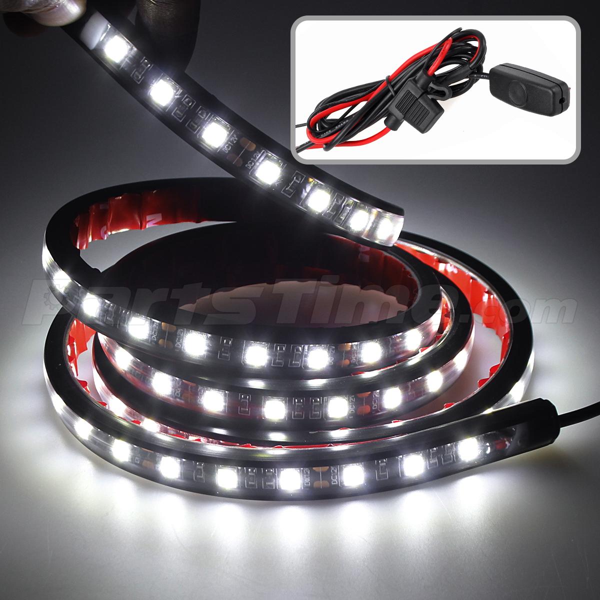 Running Board Led Light Kit For Super Cab/Custom Made/White 905050SMD